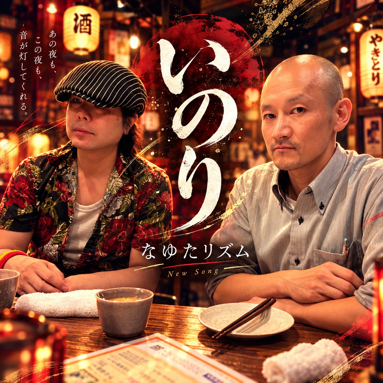 なゆたリズムの新曲「いのり」のアートワーク